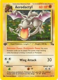 Aerodactyl (Prerelease) - WoTC Promo - Pokemon card