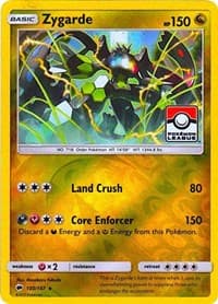 Zygarde - 100/147 (Pokemon League) - League & Championship Cards - Pokemon card