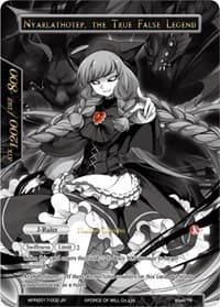 Lunya, the Wolf Girl // Nyarlathotep, the True False Legend - Promo Cards - Force of Will card