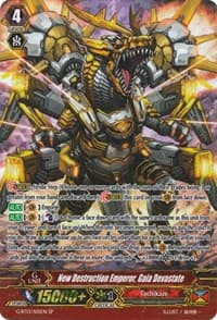 New Destruction Emperor, Gaia Devastate (SP) - G-BT13: Ultimate Stride - Cardfight Vanguard card