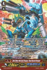 Blue Wave Marshal Dragon, Flood Hazard Dragon (SP) - G-BT13: Ultimate Stride - Cardfight Vanguard card