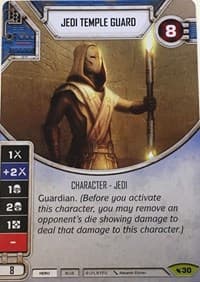 Jedi Temple Guard - Legacies - Star Wars: Destiny card