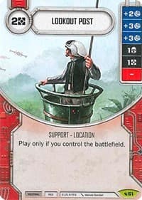 Lookout Post - Legacies - Star Wars: Destiny card