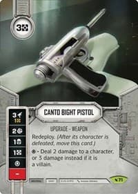 Canto Bight Pistol - Legacies - Star Wars: Destiny card