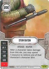 Stun Baton (Card Only) - Legacies - Star Wars: Destiny card