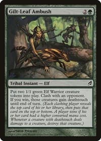 Gilt-Leaf Ambush - Lorwyn - Magic: The Gathering card
