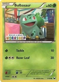 Bulbasaur - 1/108 (Build-A-Bear Workshop Exclusive) - Miscellaneous Cards & Products - Pokemon card