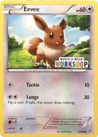 Eevee - 63/98 (Build-A-Bear Workshop Exclusive) - Miscellaneous Cards & Products - Pokemon card