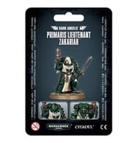 Warhammer: 40K - Dark Angels - Primaris Lieutenant Zakariah - Warhammer Plastic Clampacks - Warhammer Clampacks card