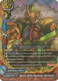 Battle Skills Diplomat, Diremand - Rainbow Striker - Future Card BuddyFight card