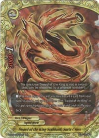 Sword of the King Scabbard, Surtr Cross - Rainbow Striker - Future Card BuddyFight card