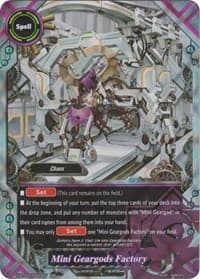 Mini Geargods Factory - Rainbow Striker - Future Card BuddyFight card