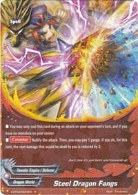 Steel Dragon Fangs - Rainbow Striker - Future Card BuddyFight card