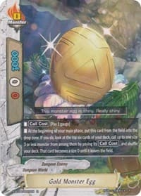 Gold Monster Egg - Rainbow Striker - Future Card BuddyFight card