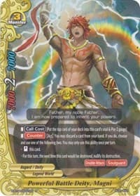 Powerful Battle Deity, Magni - Rainbow Striker - Future Card BuddyFight card