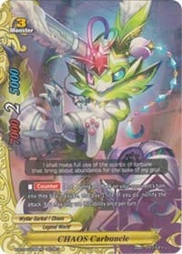 CHAOS Carbuncle (Secret) - Rainbow Striker - Future Card BuddyFight card