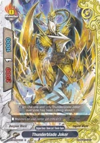 Thunderblade Joker - Rainbow Striker - Future Card BuddyFight card