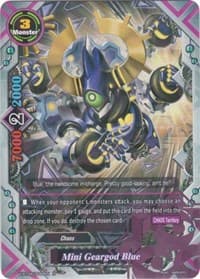 Mini Geargod Blue - Rainbow Striker - Future Card BuddyFight card