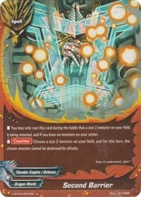Second Barrier - Rainbow Striker - Future Card BuddyFight card