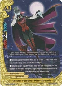 Anemic Vampire, Dizzy Dracula - Rainbow Striker - Future Card BuddyFight card