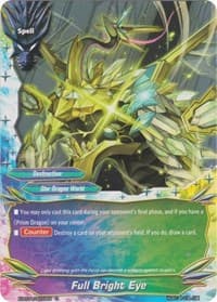 Full Bright Eye - Rainbow Striker - Future Card BuddyFight card