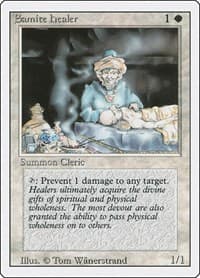 Samite Healer - Revised Edition - Magic: The Gathering card