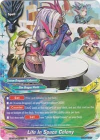 Life in Space Colony - Rainbow Striker - Future Card BuddyFight card