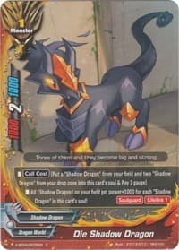 Die Shadow Dragon - Rainbow Striker - Future Card BuddyFight card