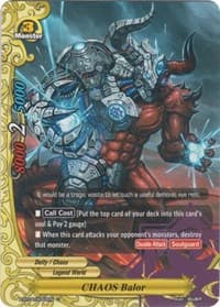 CHAOS Balor - Rainbow Striker - Future Card BuddyFight card