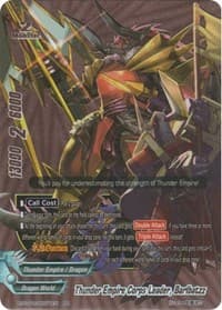 Thunder Emperor Corps Leader, Barlbatzz (BR) - Rainbow Striker - Future Card BuddyFight card