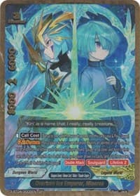 Overturn Ice Emperor, Miserea (SP) - Rainbow Striker - Future Card BuddyFight card