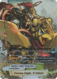 Overturn Knight, El Quixote (Secret) - Rainbow Striker - Future Card BuddyFight card