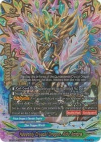 Heavenly Crystal Dragon, Aldo Athora (Secret) - Rainbow Striker - Future Card BuddyFight card