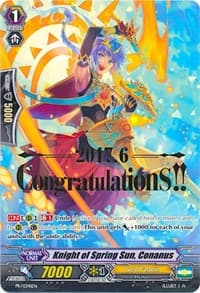 Knight of Spring Sun, Conanus (Hot Stamped) - Promo Cards - Cardfight Vanguard card