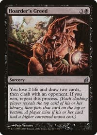 Hoarder's Greed - Lorwyn - Magic: The Gathering card