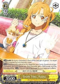 Snack Time, Asuna - Sword Art Online The Movie: -Ordinal Scale- - Weiss Schwarz card