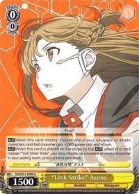 "Link Strike" Asuna - Sword Art Online The Movie: -Ordinal Scale- - Weiss Schwarz card