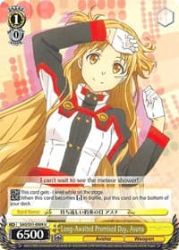 Long-Awaited Promised Day, Asuna - Sword Art Online The Movie: -Ordinal Scale- - Weiss Schwarz card