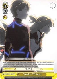 Sudden Whisper - Sword Art Online The Movie: -Ordinal Scale- - Weiss Schwarz card