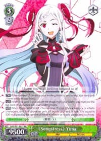 "Songstress" Yuna - Sword Art Online The Movie: -Ordinal Scale- - Weiss Schwarz card