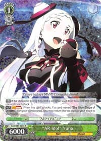 "AR Idol" Yuna - Sword Art Online The Movie: -Ordinal Scale- - Weiss Schwarz card
