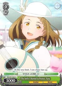 The Smile I Wanted to Protect, Yuna - Sword Art Online The Movie: -Ordinal Scale- - Weiss Schwarz card