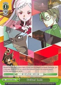 Ordinal Scale - Sword Art Online The Movie: -Ordinal Scale- - Weiss Schwarz card