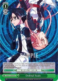 Ordinal Scale (Alternate Art Promo) - Sword Art Online The Movie: -Ordinal Scale- - Weiss Schwarz card