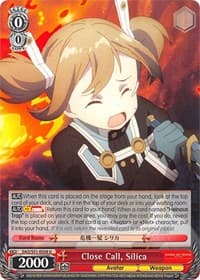 Close Call, Silica - Sword Art Online The Movie: -Ordinal Scale- - Weiss Schwarz card