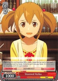 Stunned Keiko - Sword Art Online The Movie: -Ordinal Scale- - Weiss Schwarz card