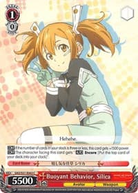 Buoyant Behavior, Silica - Sword Art Online The Movie: -Ordinal Scale- - Weiss Schwarz card