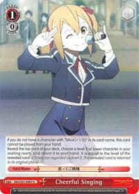 Cheerful Singing - Sword Art Online The Movie: -Ordinal Scale- - Weiss Schwarz card