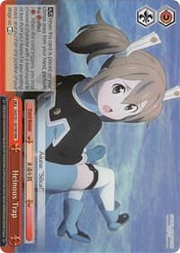 Heinous Trap (RRR) - Sword Art Online The Movie: -Ordinal Scale- - Weiss Schwarz card