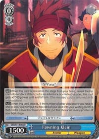 Fawning Klein - Sword Art Online The Movie: -Ordinal Scale- - Weiss Schwarz card